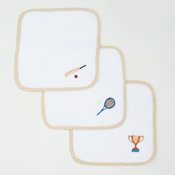 Game On Washcloth Set