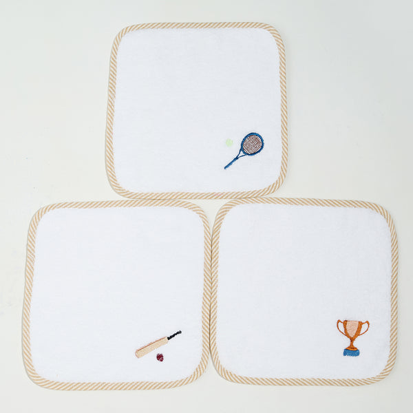 Game On Washcloth Set