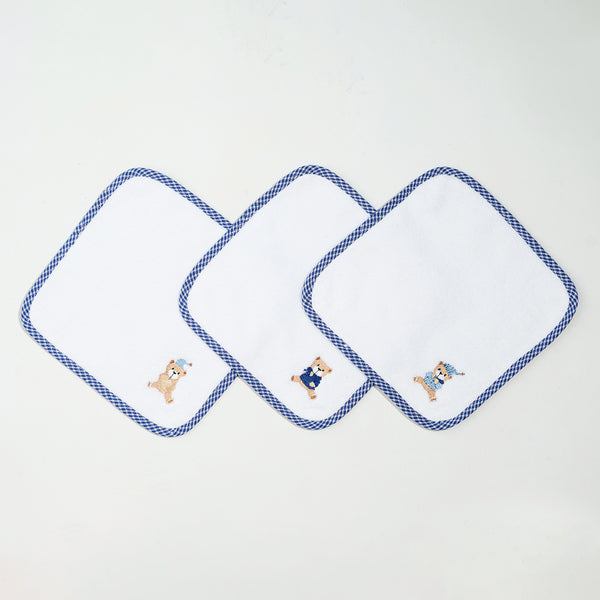 Teddy Hugs Washcloth Set