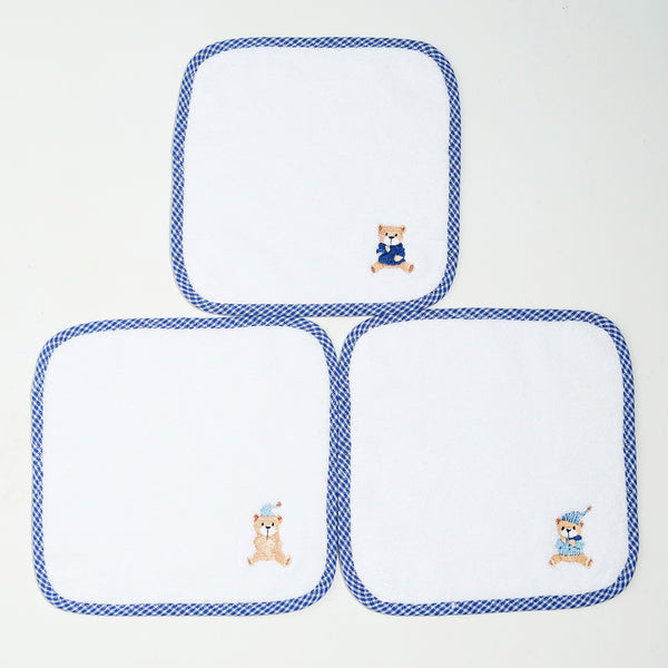 Teddy Hugs Washcloth Set