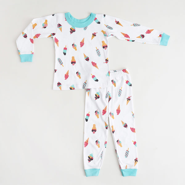 Icecream Jersey Pajama Set
