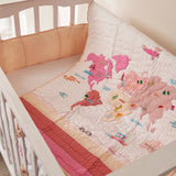 My World Pink Complete Crib Bedding Set