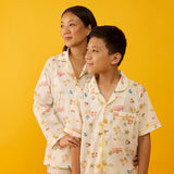 Women Tropical Days Pima Pajama Set