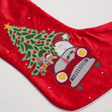 Santa’s Joyride Stocking (Red)