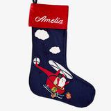 Santa's Copter Stocking