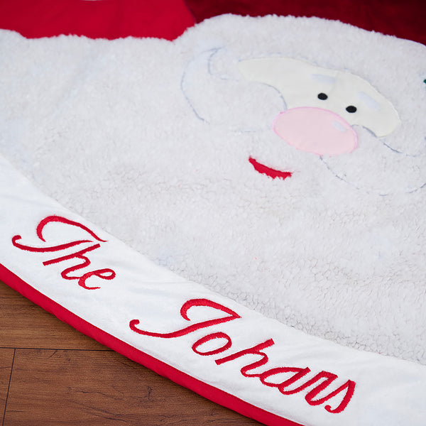 Jolly Santa Tree Skirt