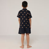 Kin Linen Shirt - Navy