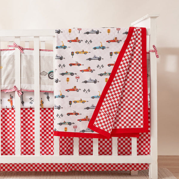 Night Night Crib Gift Set (Racing Cars)