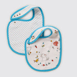 Snuggle Bunny Organic Bib Set