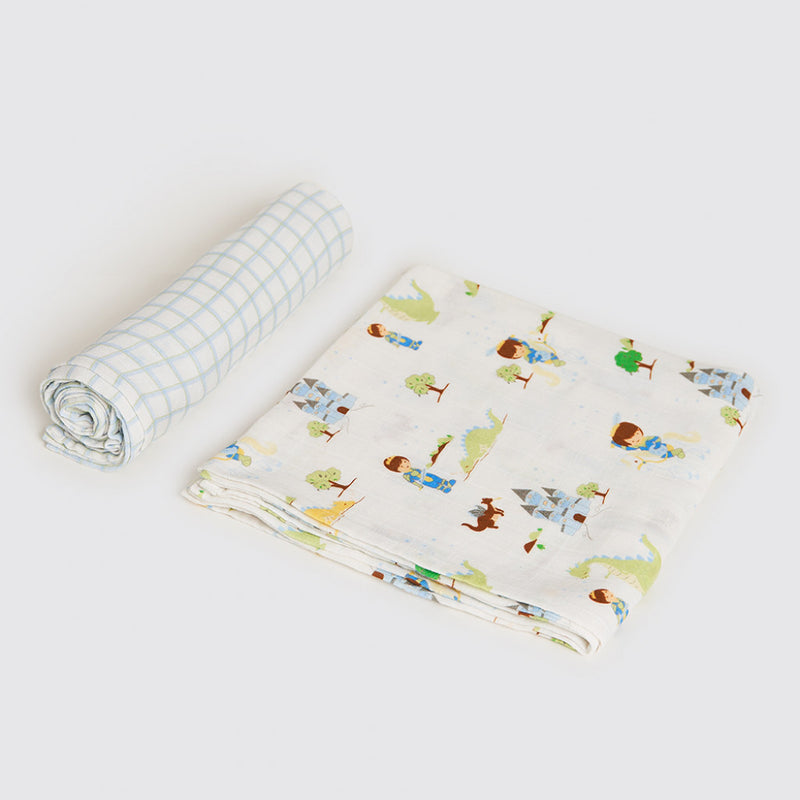 Adventures Of A Prince Organic Swaddle Set