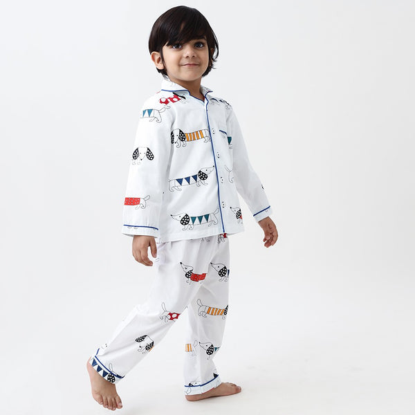 Puppy Love Pajama Set For Kids