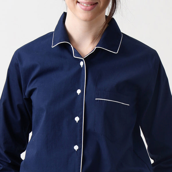 Women Midnight Navy Pajama Set