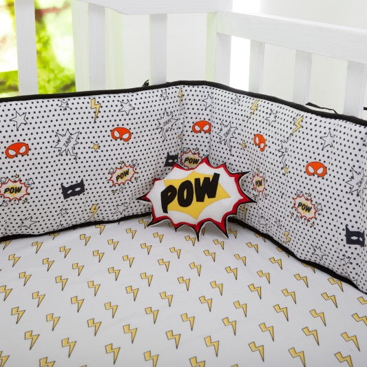 Superhero cot deals bedding