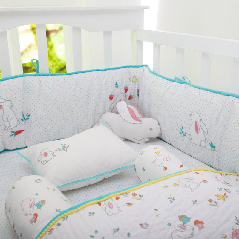 Bunny cot bedding store set