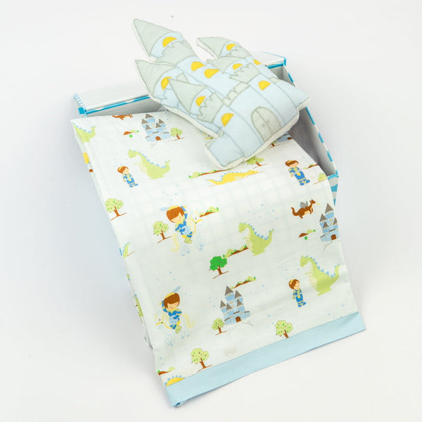 Snuggle Time Organic Crib Gift Set (Prince)