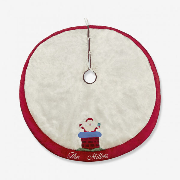 Welcome Santa Tree Skirt