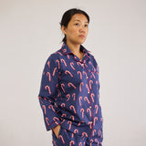 Women Candy Cane Pajama Set