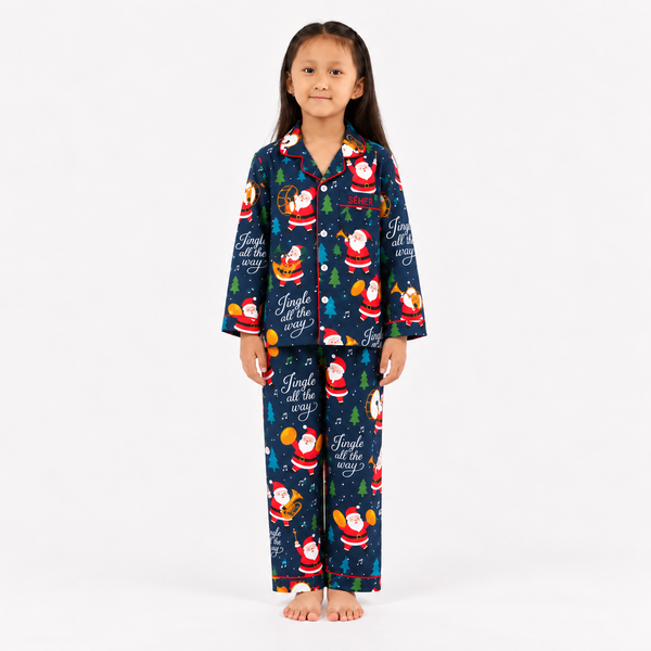 Jingle All The Way Pajama Set For Kids