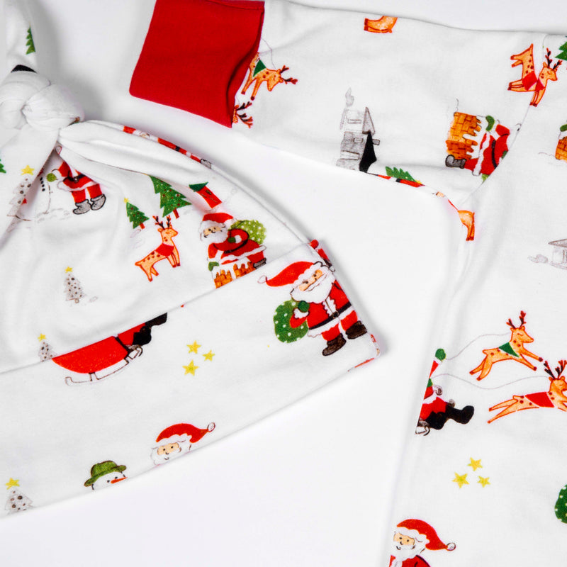 Dear Santa Long-Sleeved Onesie & Hat Gift Set