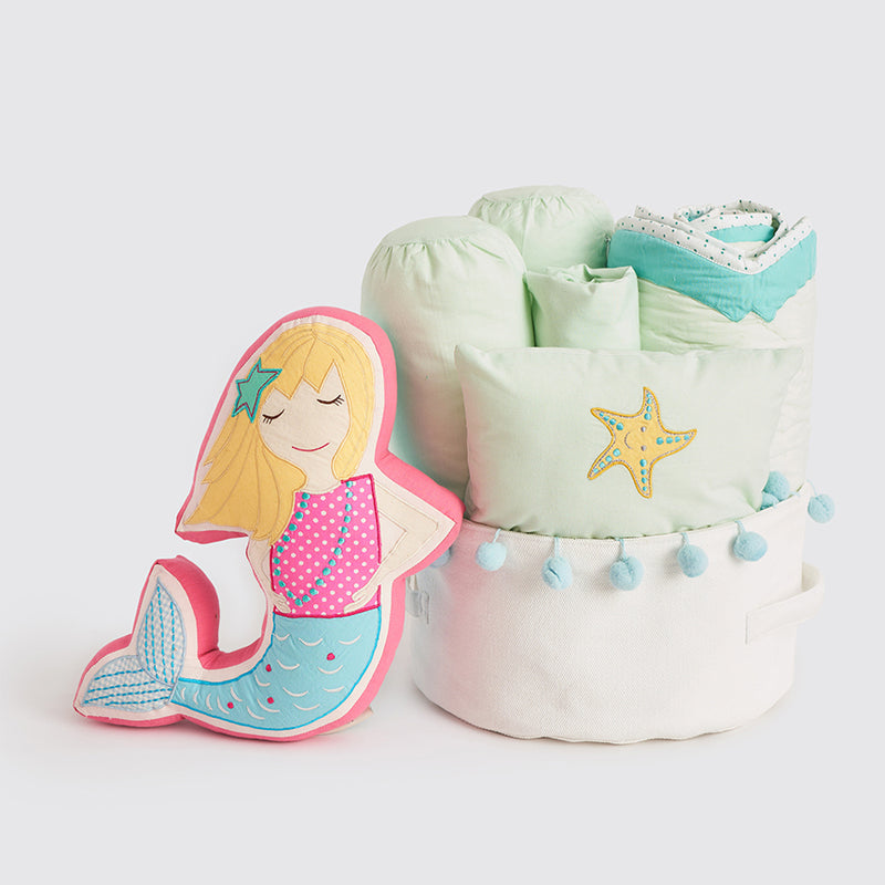 Rockabye Baby Crib Gift Hamper (Mermaids -Mint)