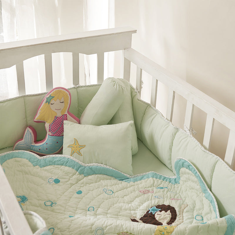 Rockabye Baby Crib Gift Hamper (Mermaids -Mint)