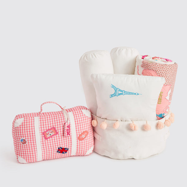 Rockabye Baby Crib Gift Hamper (My World-Pink)