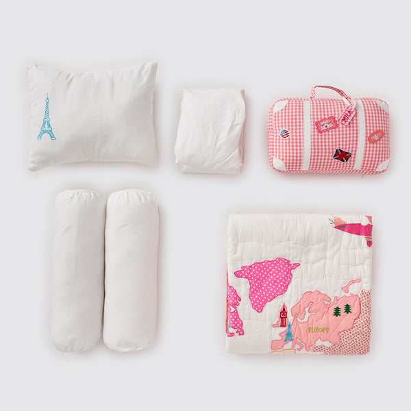 Rockabye Baby Crib Gift Hamper (My World-Pink)