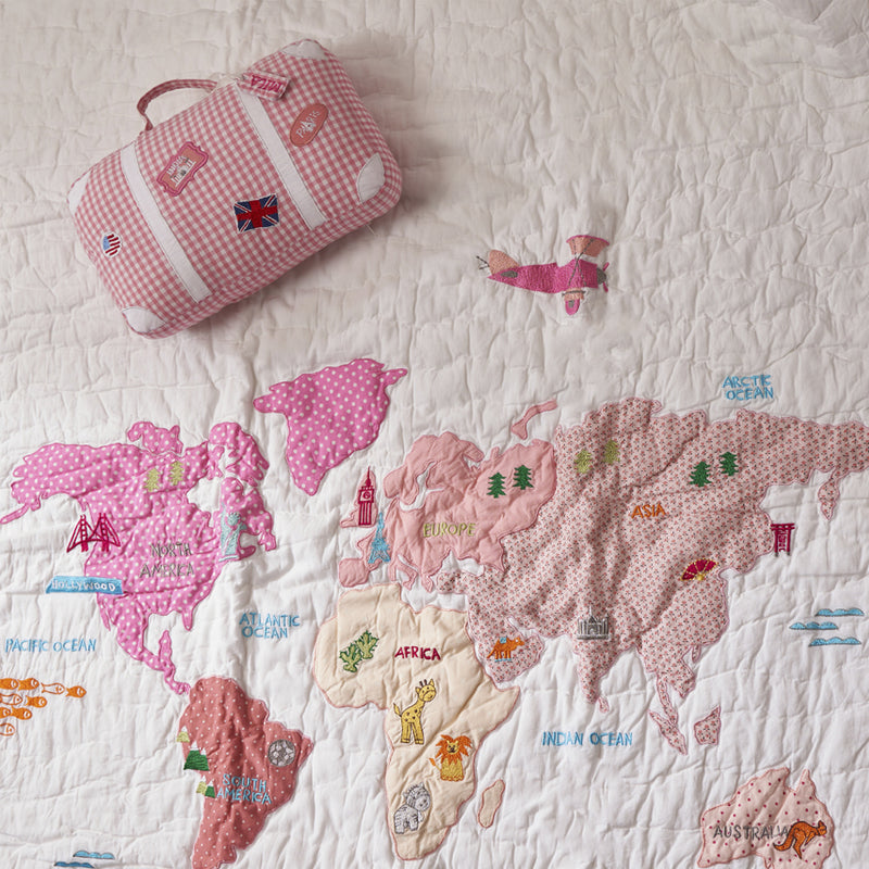 Rockabye Baby Crib Gift Hamper (My World-Pink)