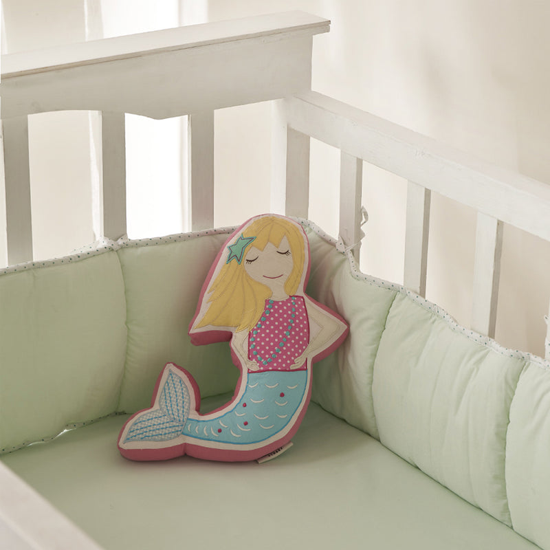 Snuggle Time Crib Gift Set (Mermaids -Mint)