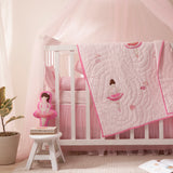 Snuggle Time Crib Gift Set (Ballerinas)