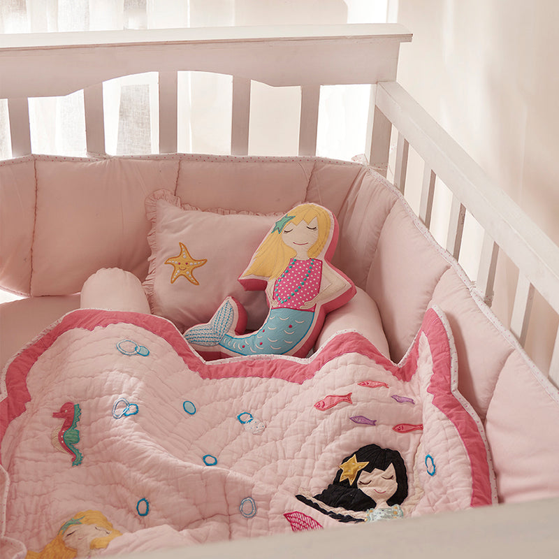 Mermaids Pink Bedding Collection