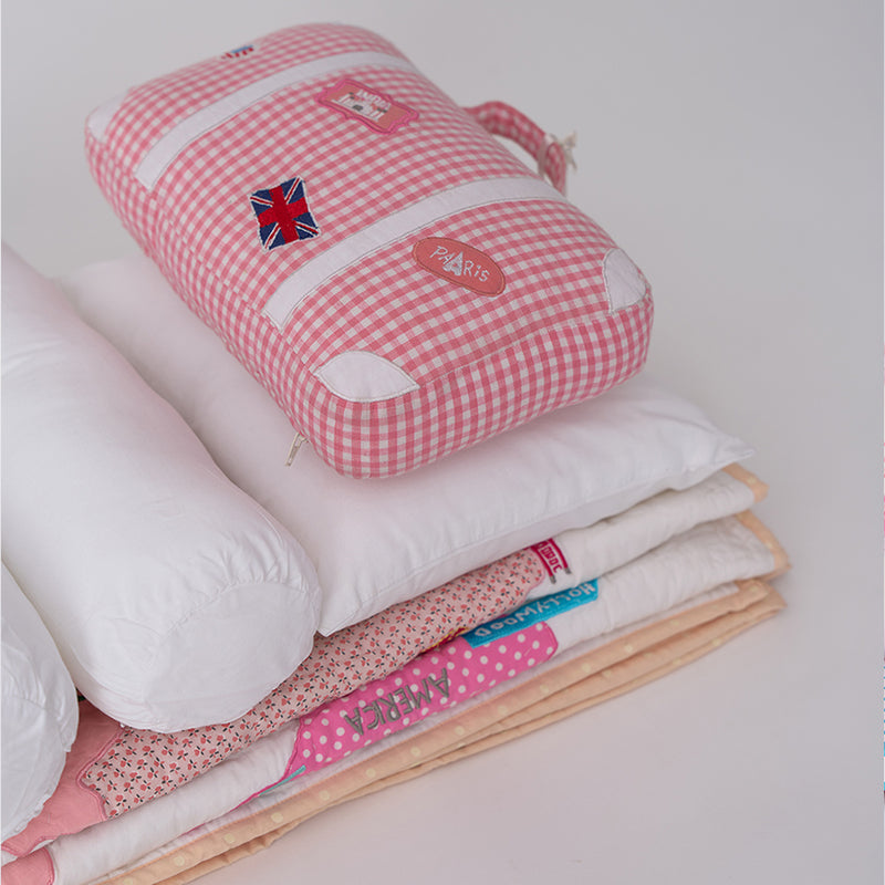 Mermaids Pink Pillow/Bolster Set