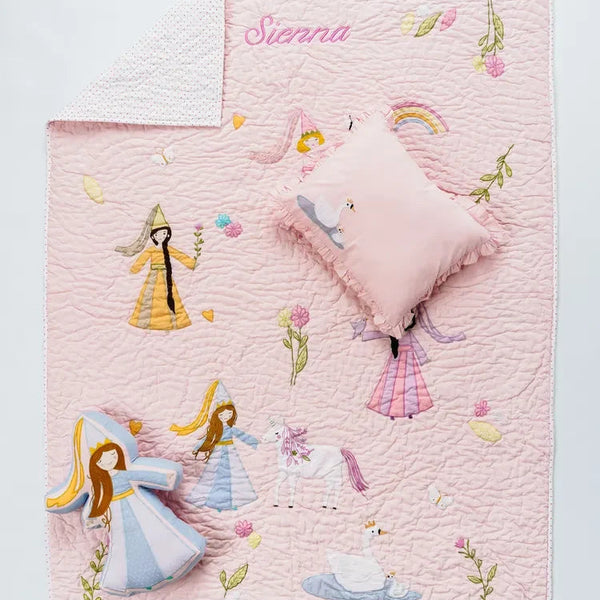 Little Swan Pillow/Bolster Set