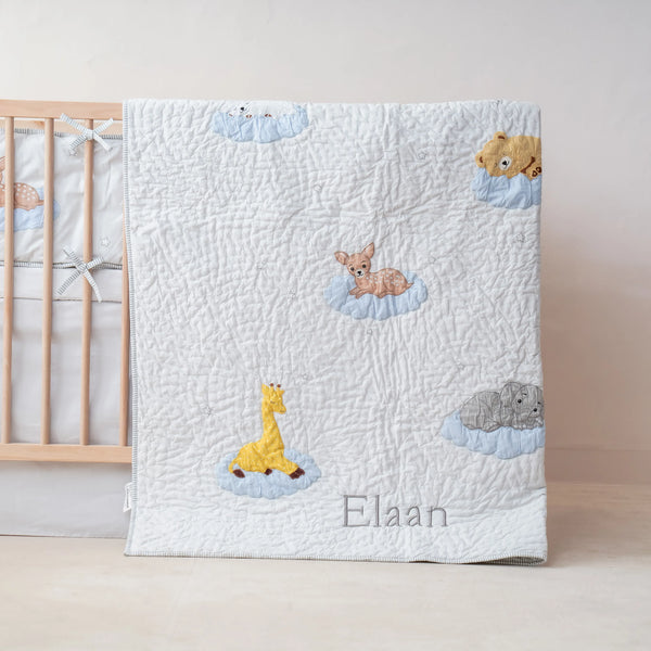 Over the Clouds Complete Crib Bedding Set