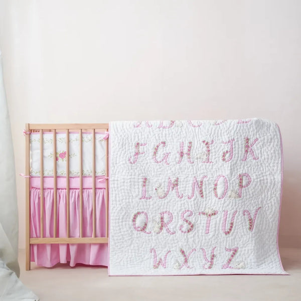 Floral Alphabet Quilt