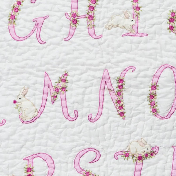Floral Alphabet Quilt