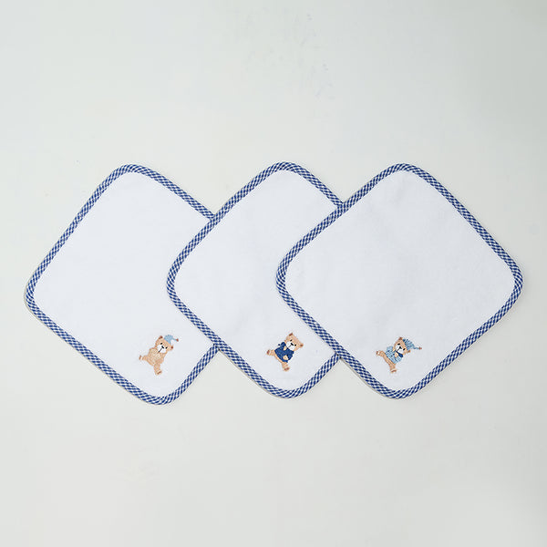 Teddy Hugs Washcloth Set