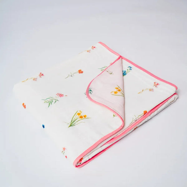 Botanical Organic Reversible Blanket