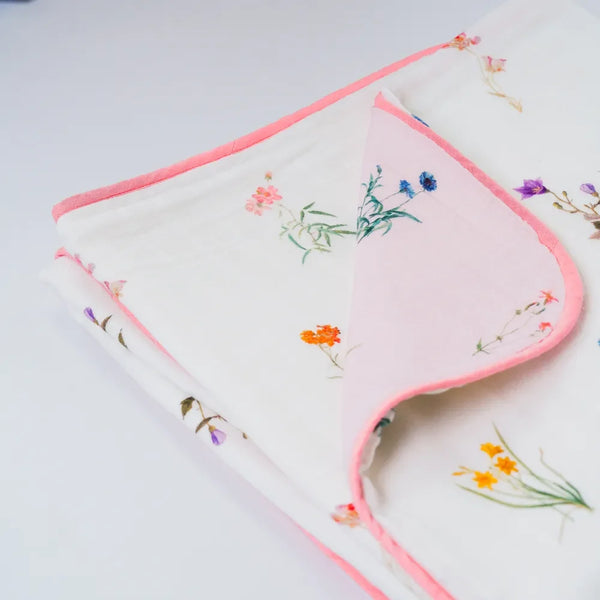 Botanical Organic Reversible Blanket