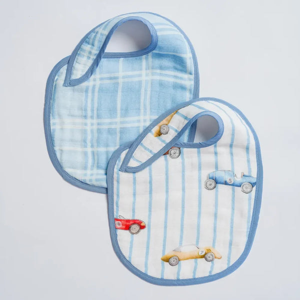 Vintage Racers Organic Bib Set