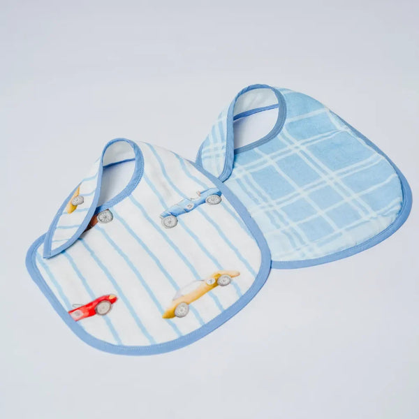 Vintage Racers Organic Bib Set