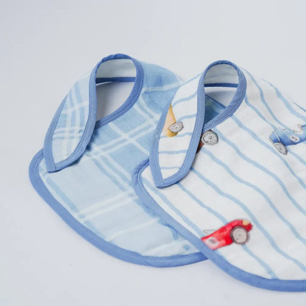Vintage Racers Organic Bib Set