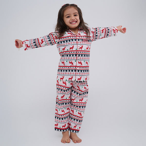 Nordic Nights Pajama Set For Kids