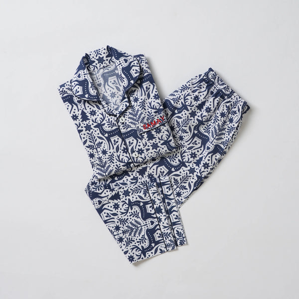 Reindeer Nights Pajama Set For Kids