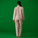 Women Florals Pima Pajama Set