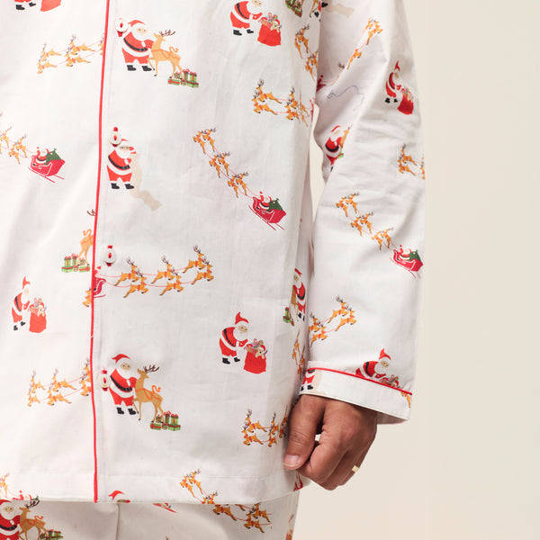 Men North Pole Pajama Set
