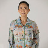 Women Ocean Pima Pajama Set