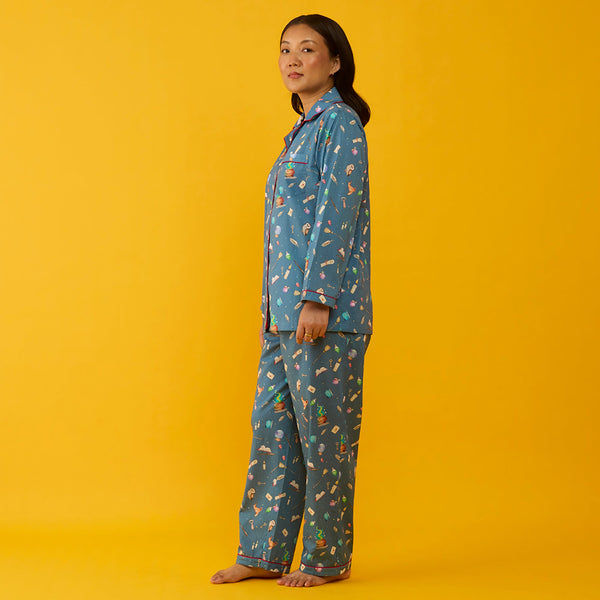 Women The Great Wizard Pima Pajama Set