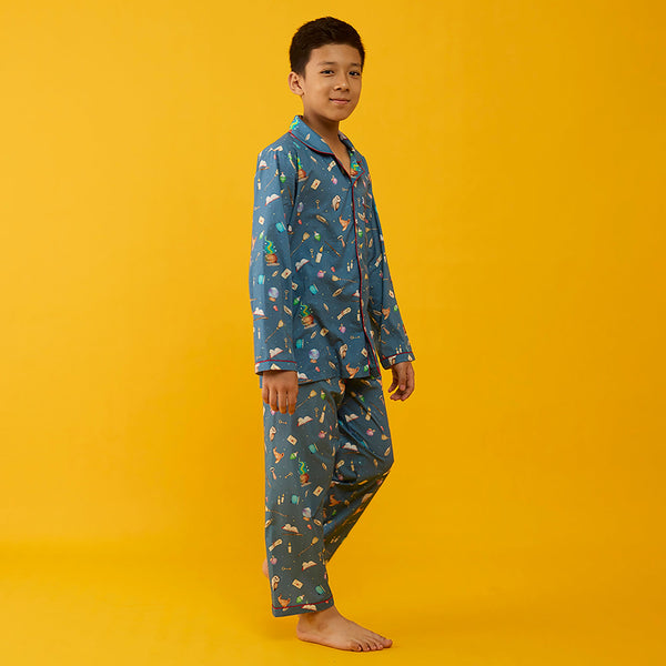 The Great Wizard Pima Pajama Set For Kids
