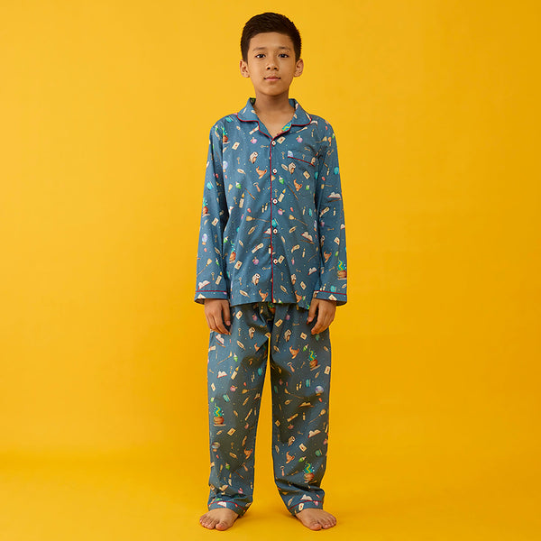 The Great Wizard Pima Pajama Set For Kids